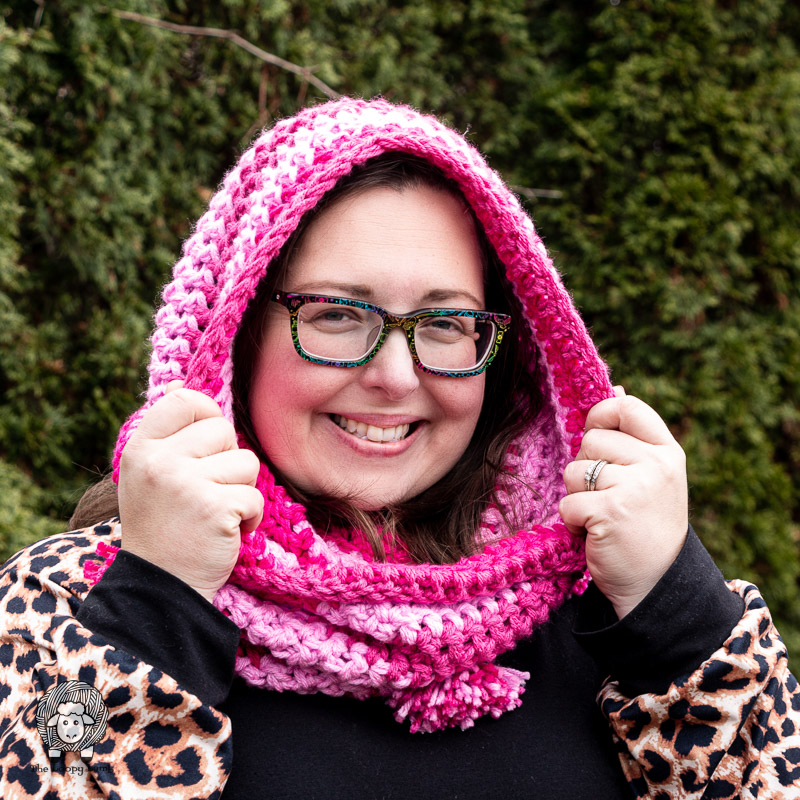 Enid's Snood - Wednesday-Inspired Crochet Snood Free Pattern