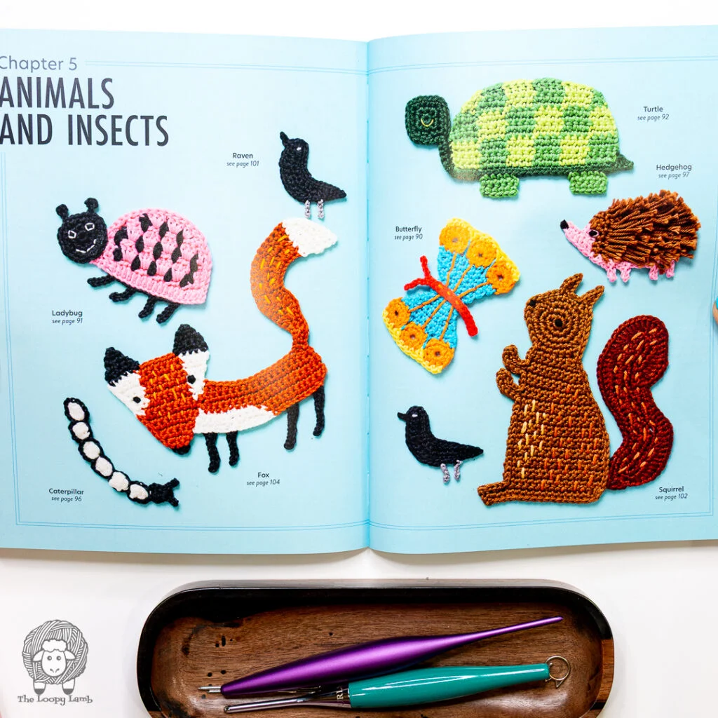Cozy Crochet Motifs Animals and Insects Patterns